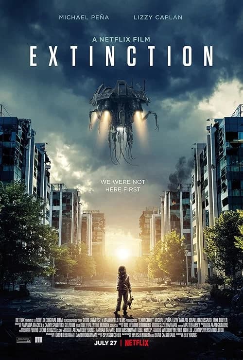Extinction film posteri