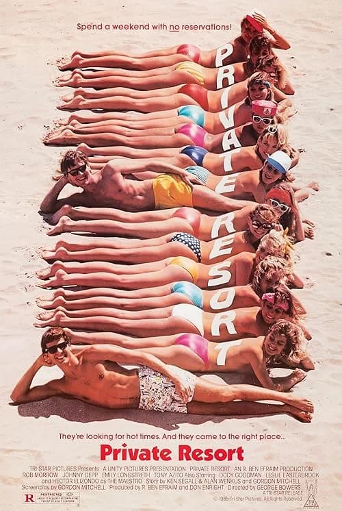 Private Resort film posteri