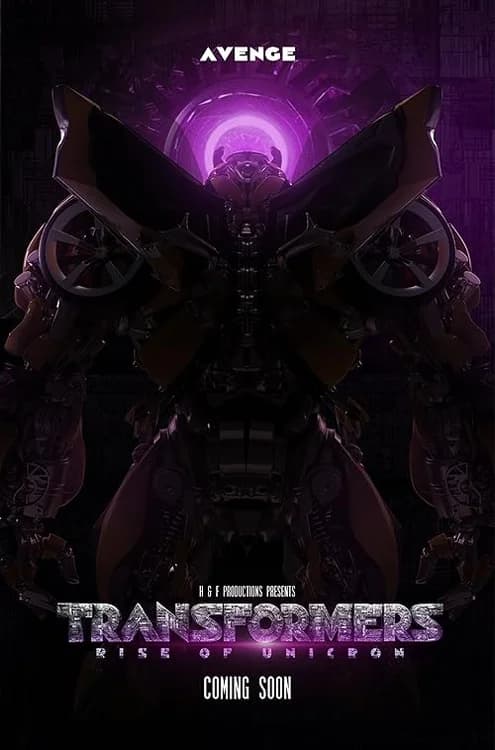 Transformers Rise of Unicron film posteri